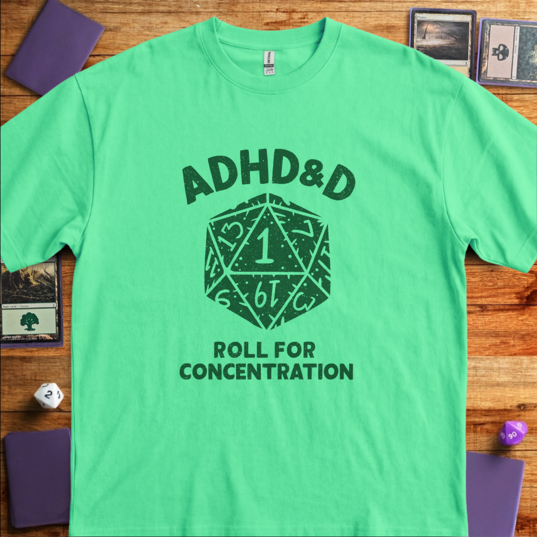 ADHD&D - Mint Green