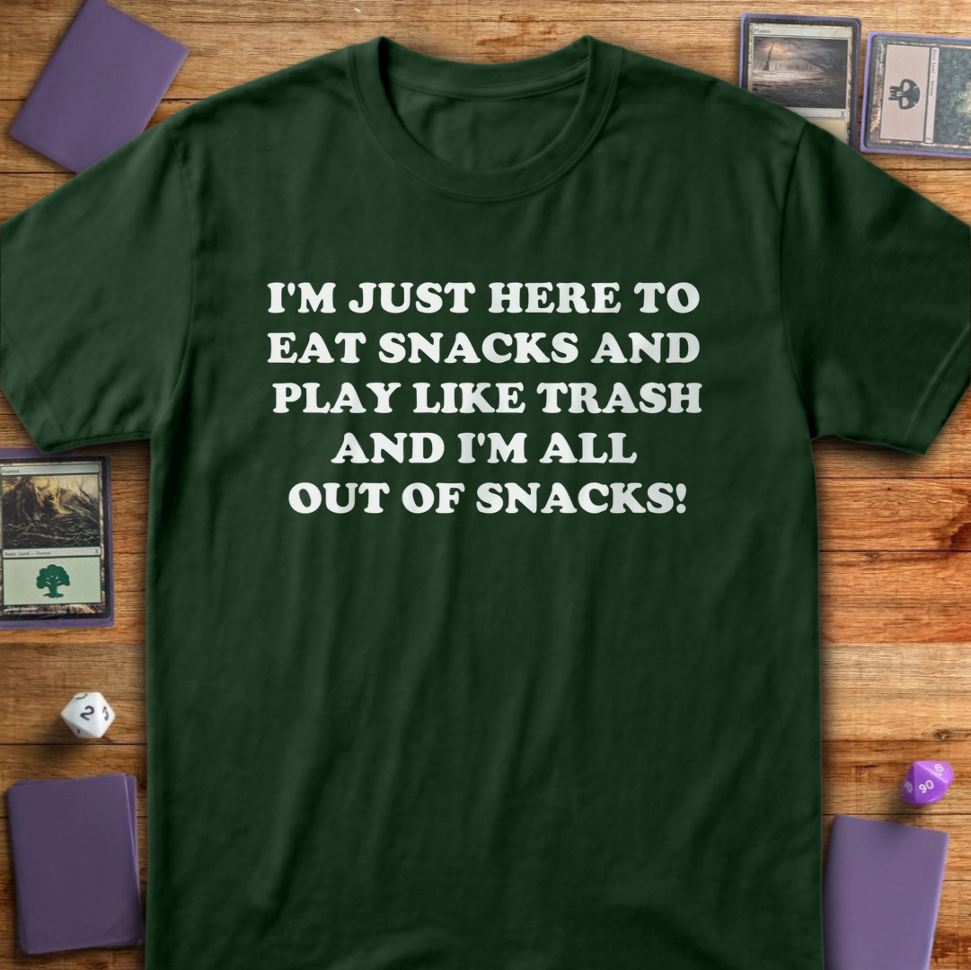 All Out of Snacks - Forest Green