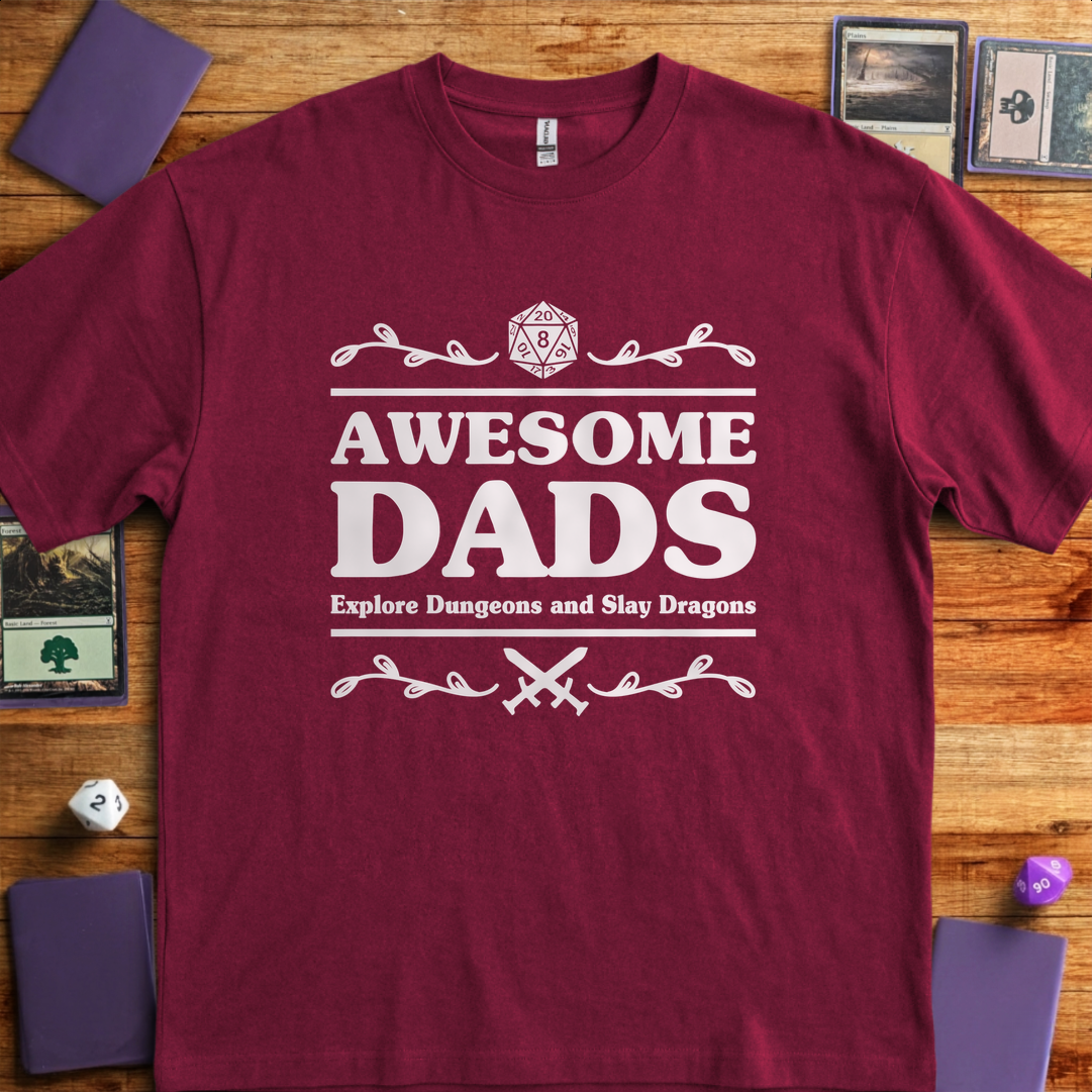Awesome Dads - Maroon
