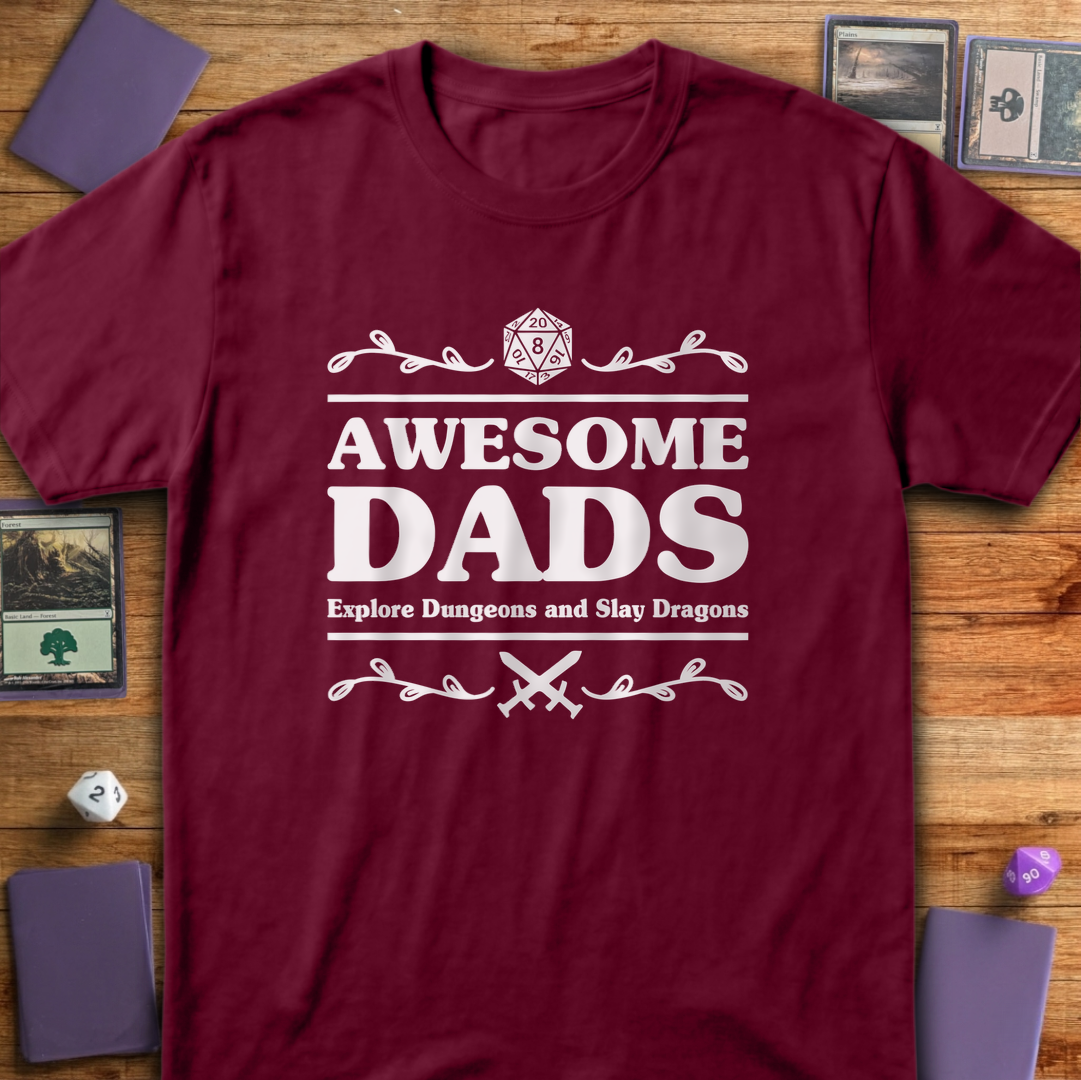 Awesome Dads - Maroon