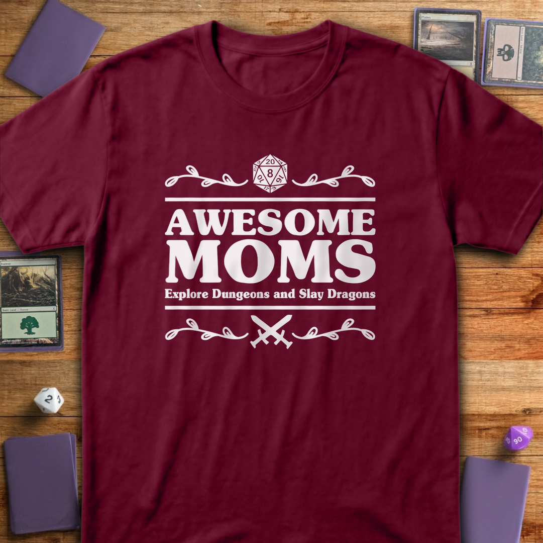Awesome Moms - Maroon
