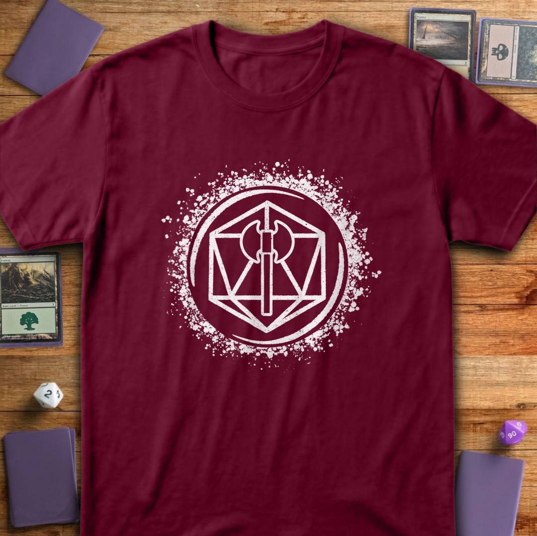 Barbarian Symbol - Maroon