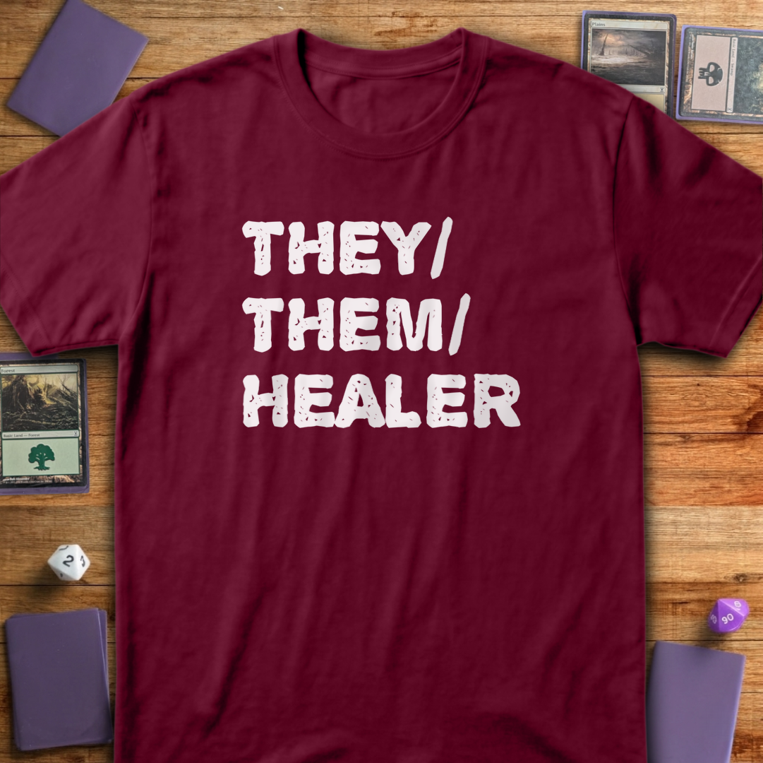 They Them Healer - Maroon