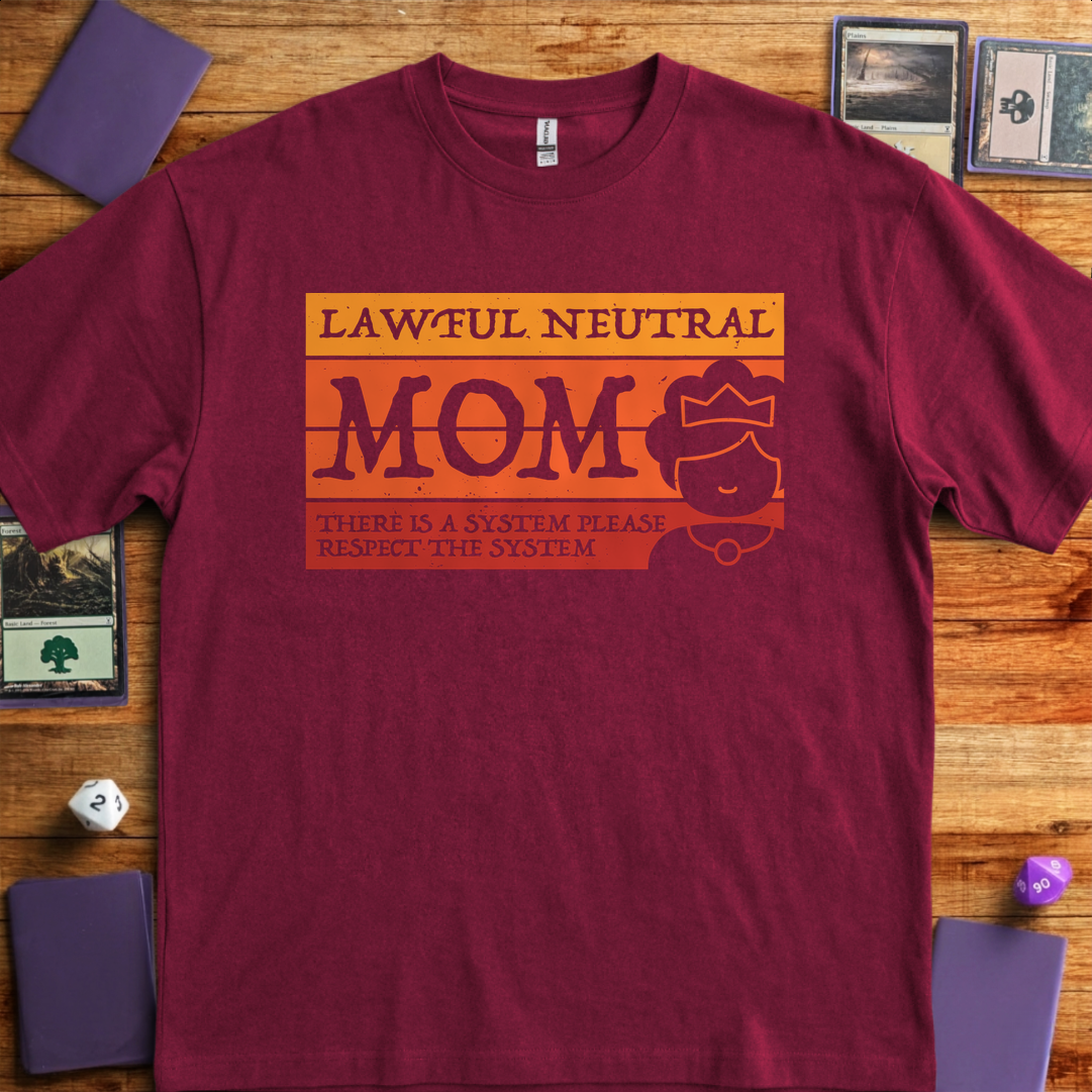 Lawful Neutral Mom - Maroon
