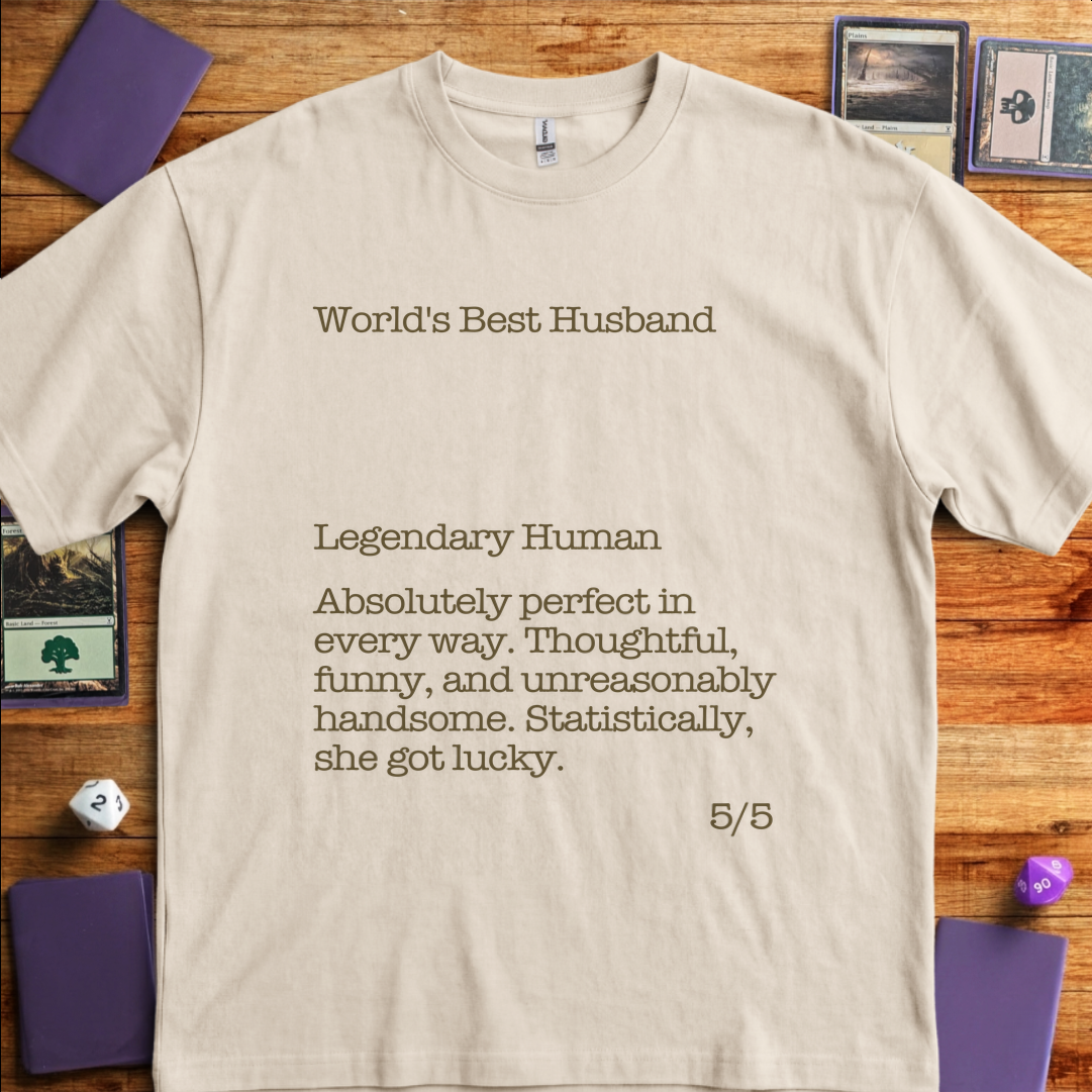 World's Best Husband - Sand