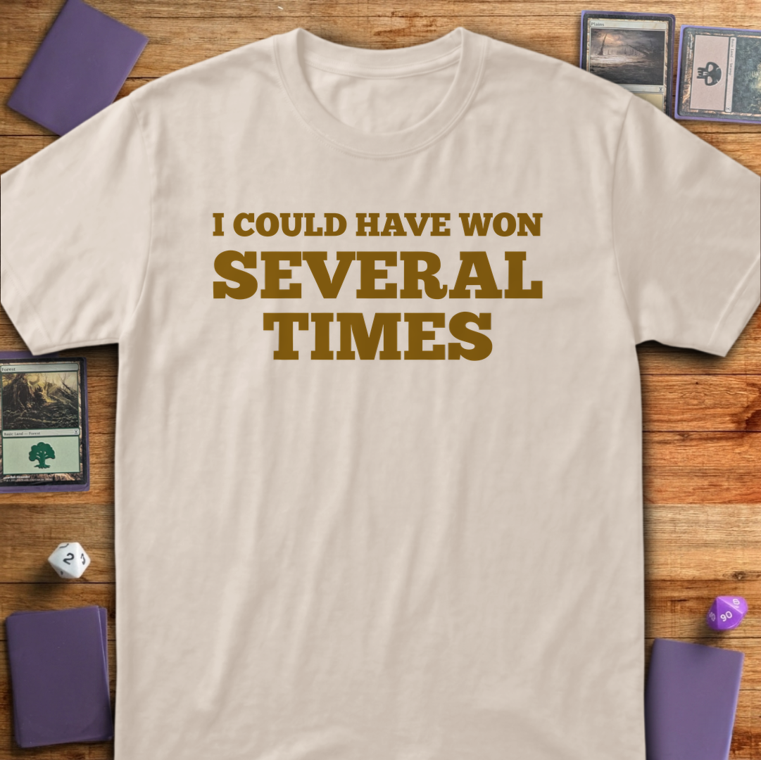 I Could Have Won Several Times - Sand