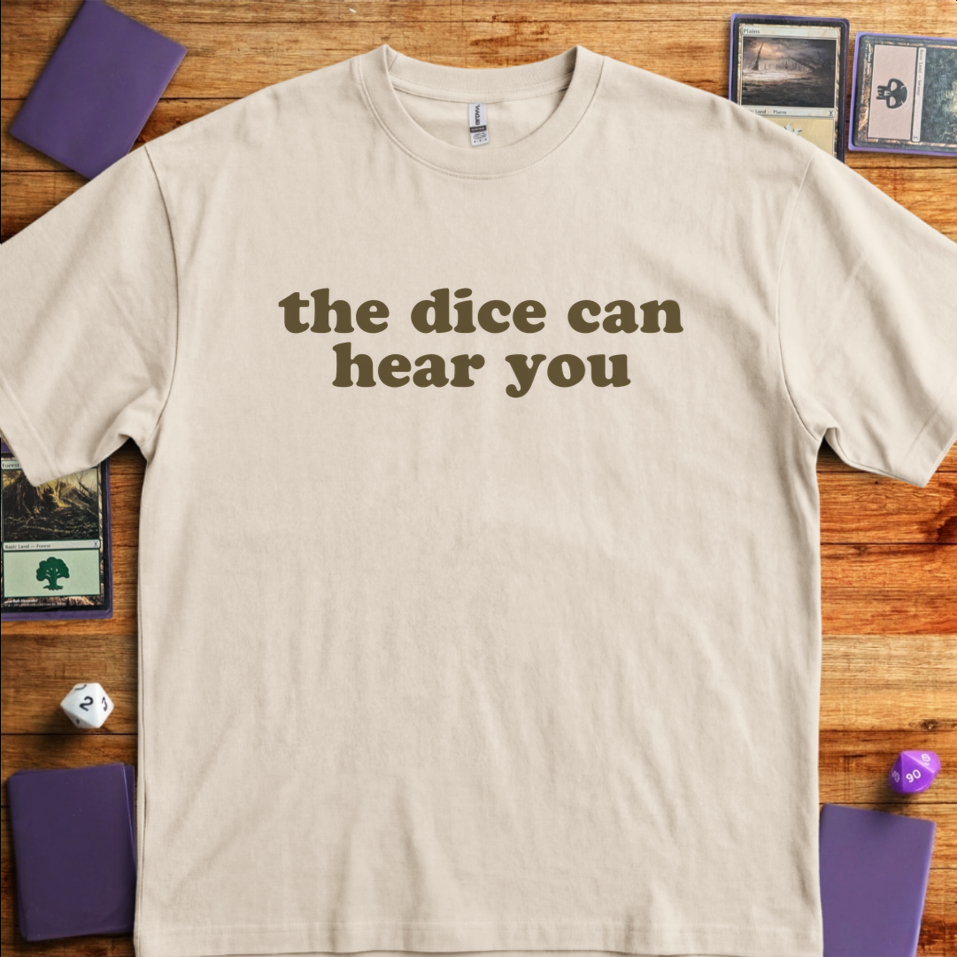 The Dice Can Hear You - Sand
