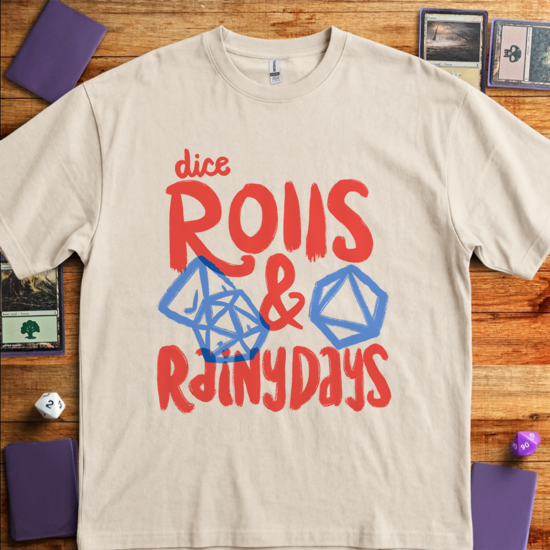 Dice Rolls Rainy Days - Sand