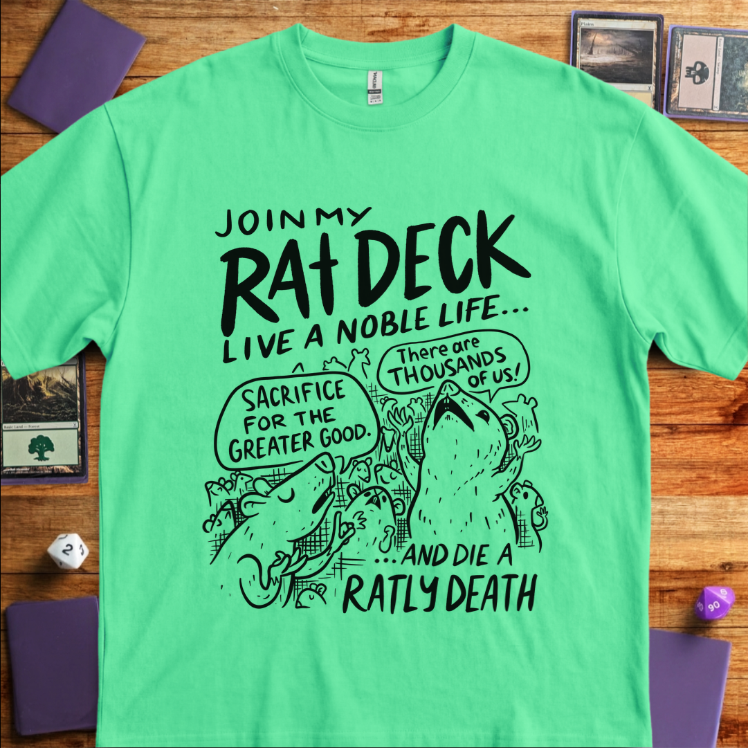 Join my Rat Deck - Mint Green