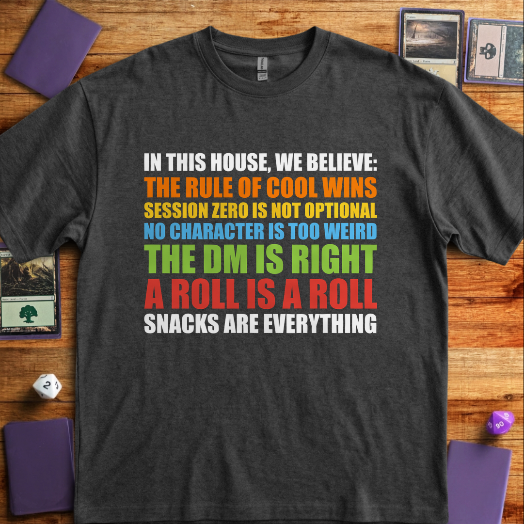 The DM Is Right - Dark Heather Grey