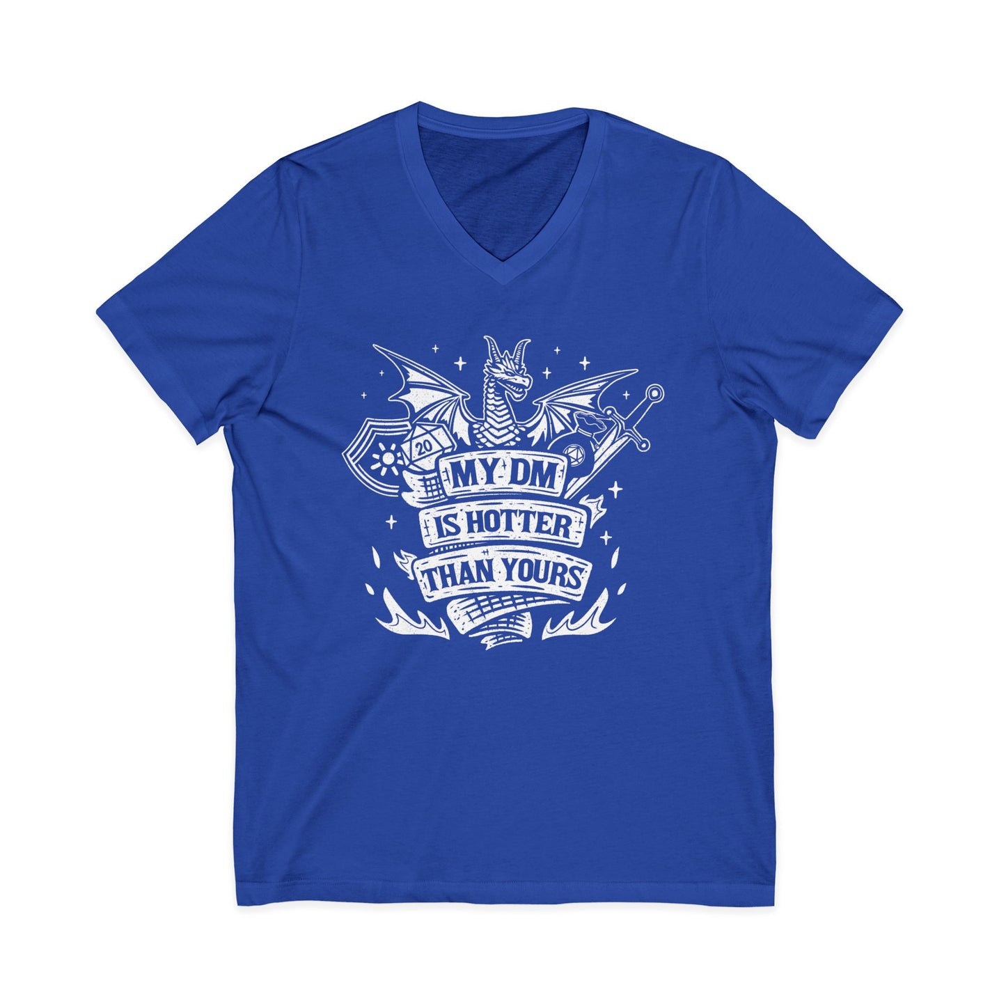 My DM is Hotter V-Neck Tee