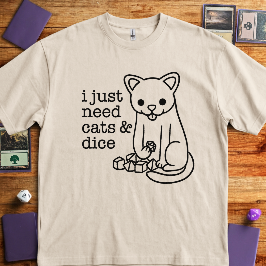 Cats and Dice - Sand