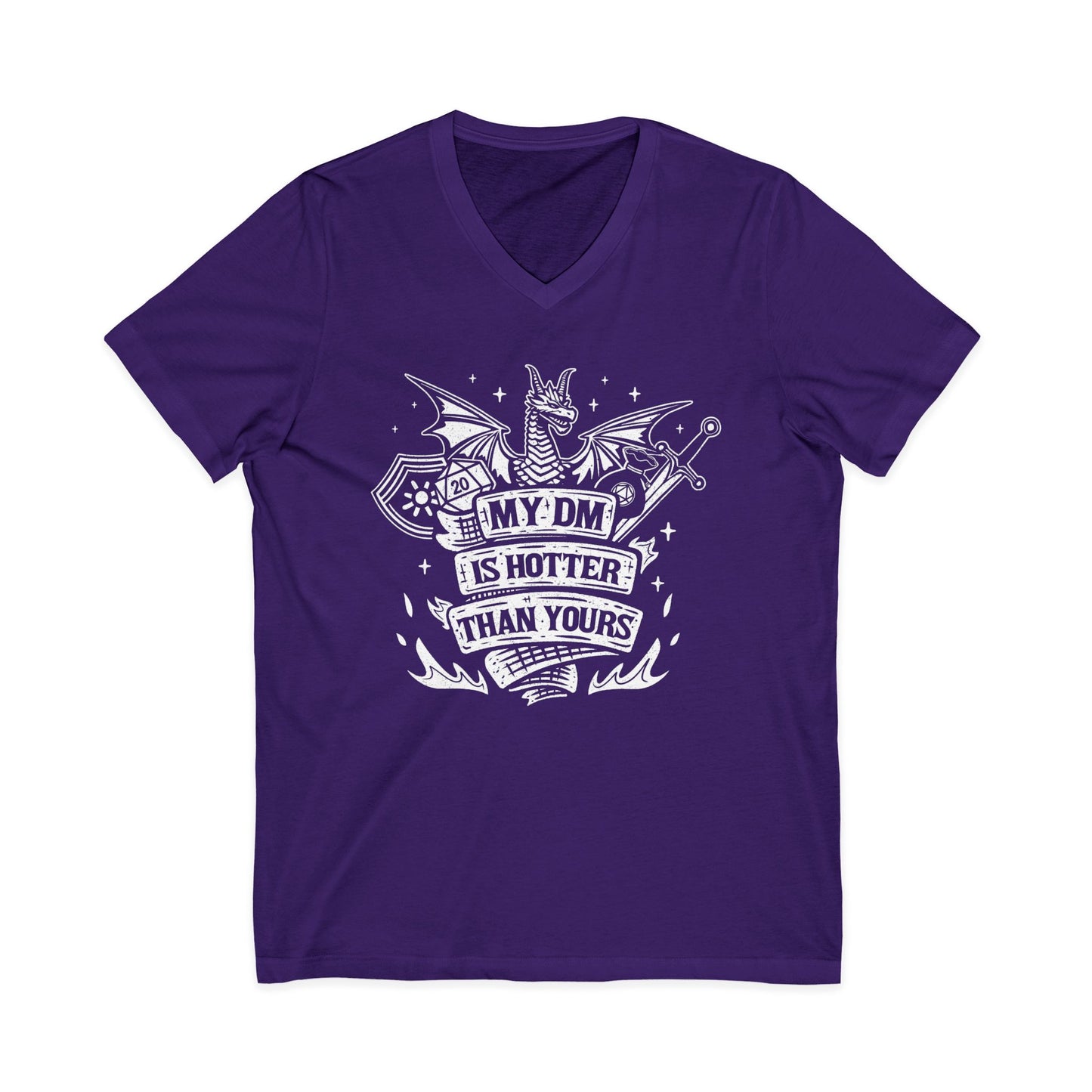 My DM is Hotter V-Neck Tee