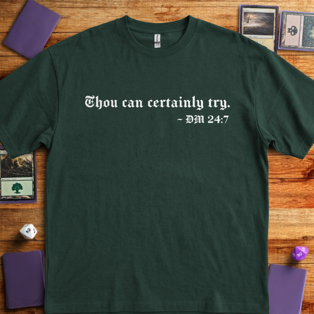 DM's Commandment - Forest Green
