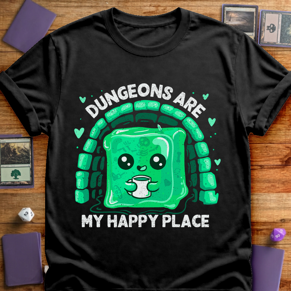 Dungeons are My Happy Place - Black