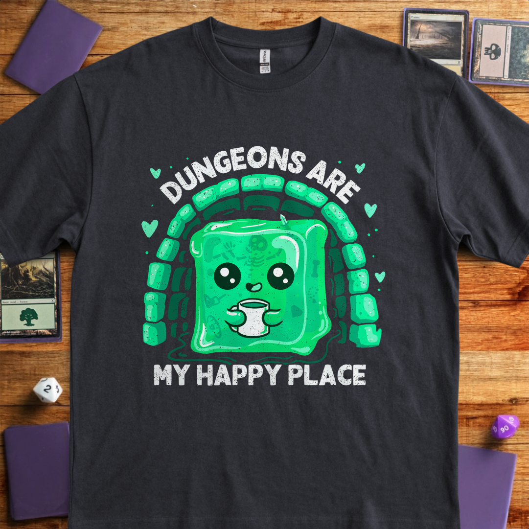 Dungeons are My Happy Place - Black
