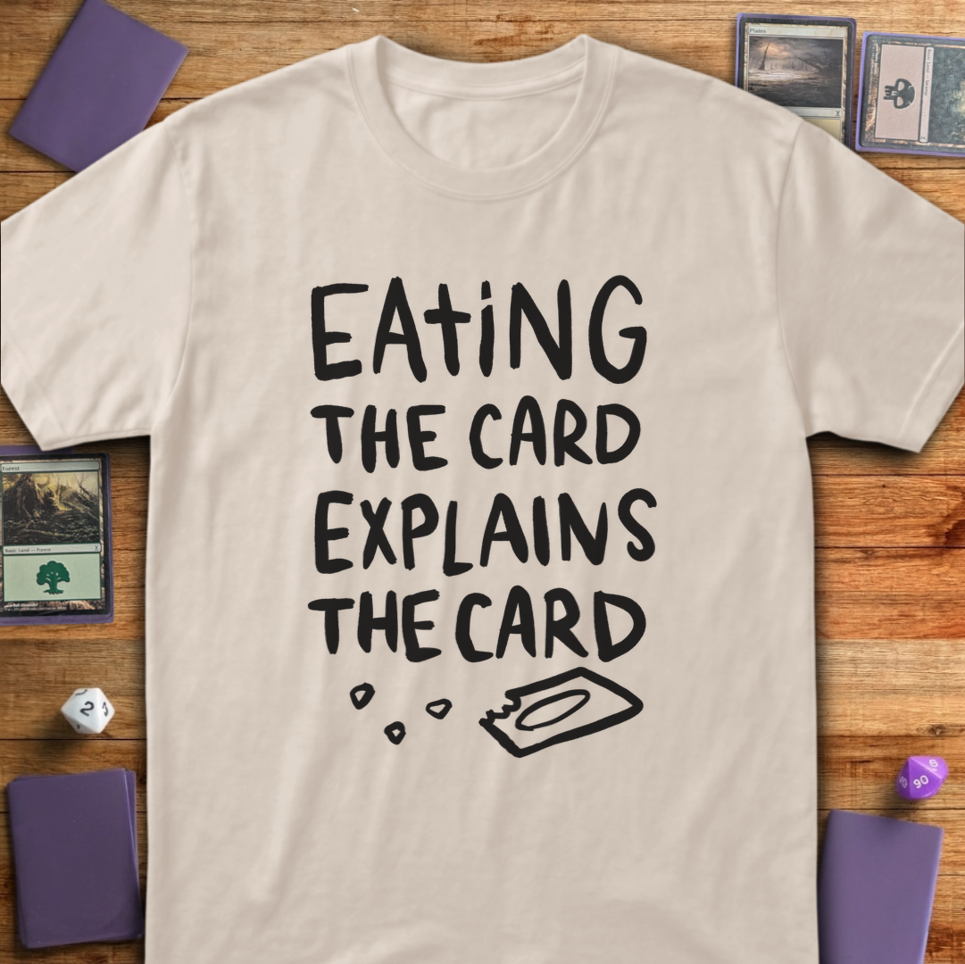 Eating The Card - Sand