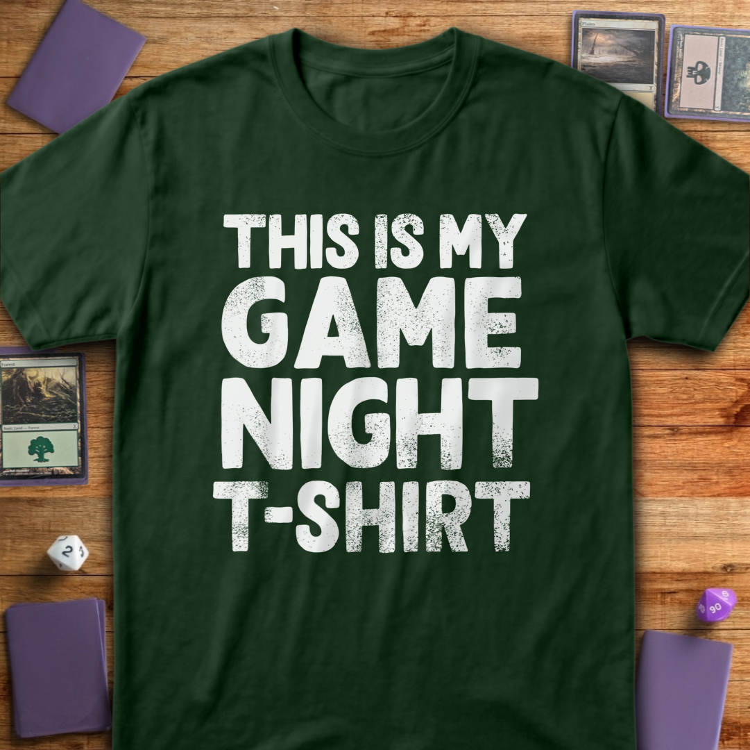 Game Night T-Shirt - Forest Green