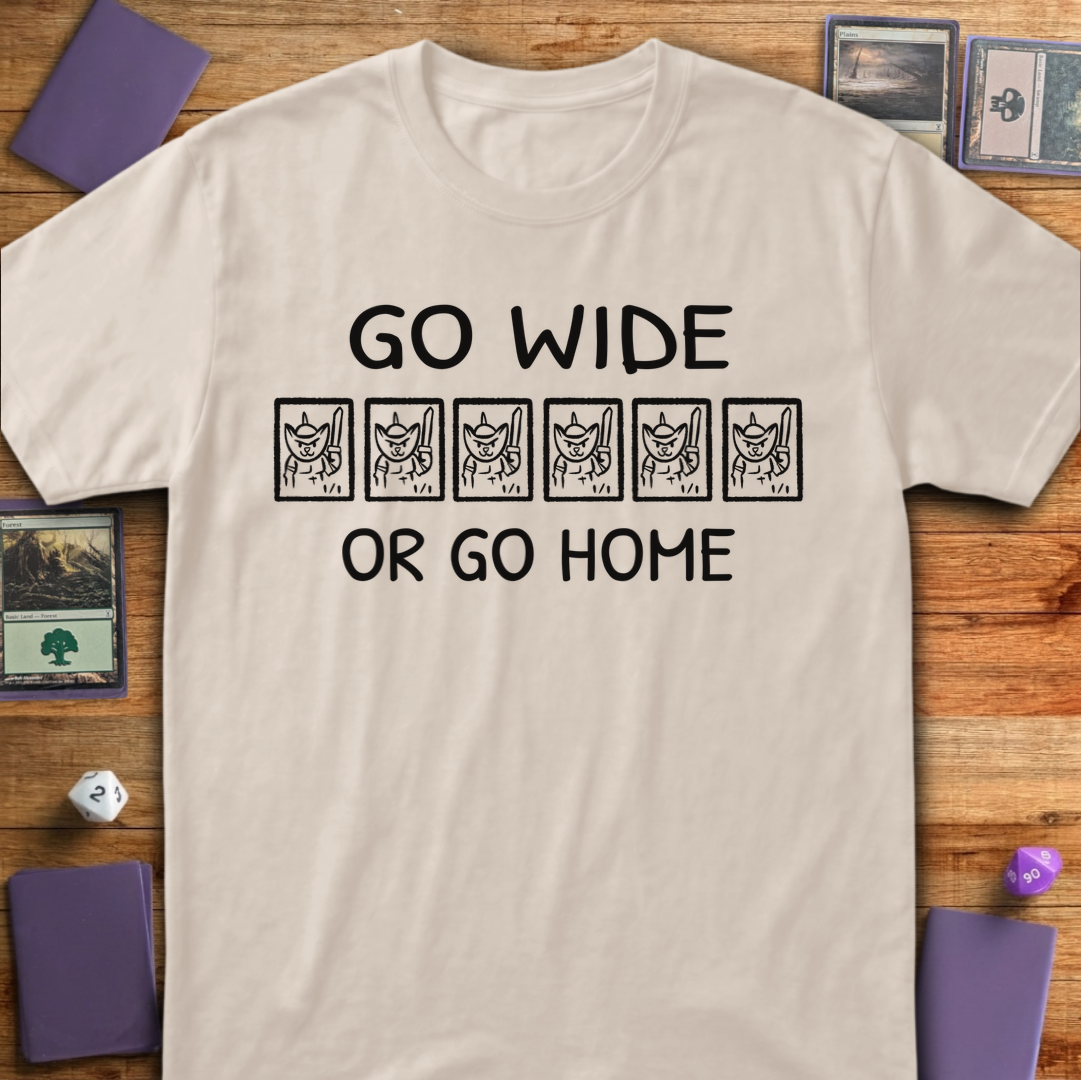 Go Wide or Go Home - Sand