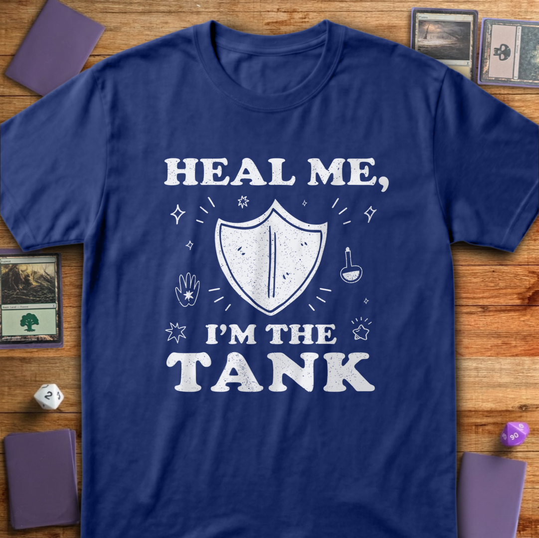 Heal Me I'm the Tank - Metro Blue