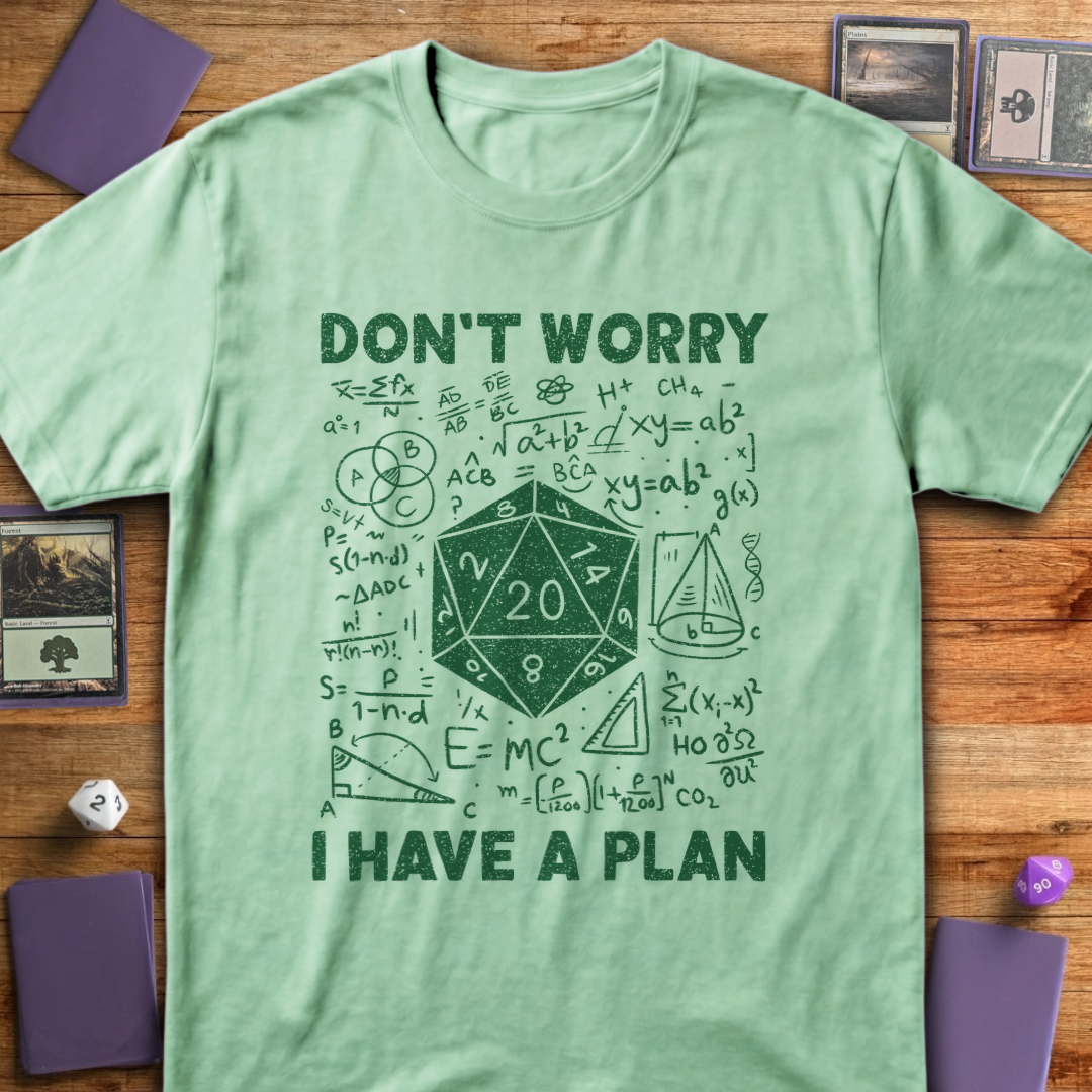 I Have a Plan - Mint Green