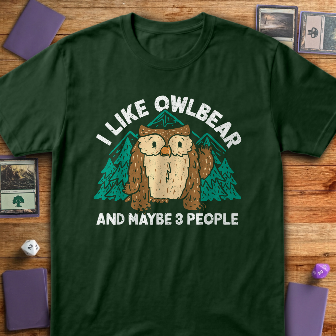 I Like Owlbear - Forest Green