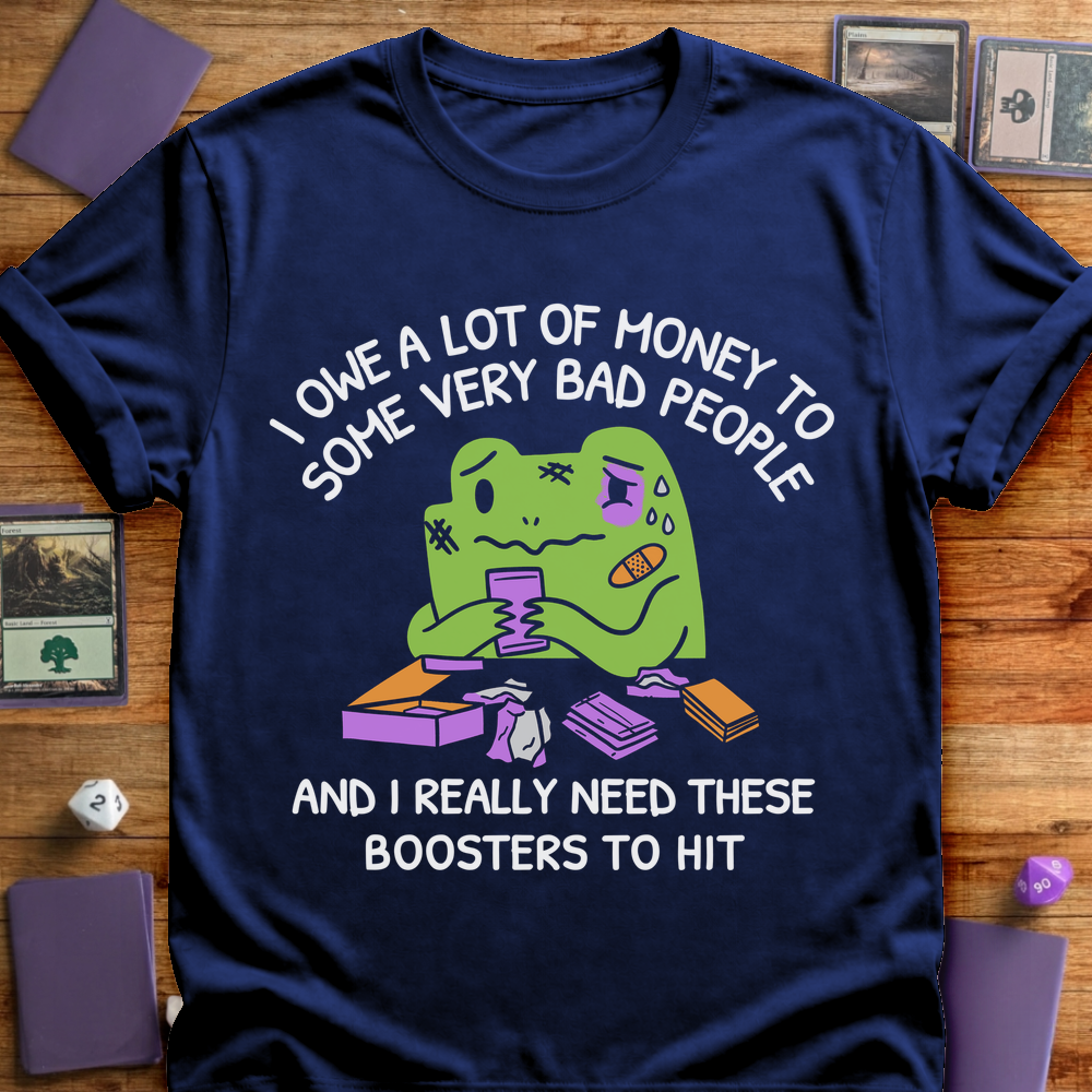 I Owe a Lot of Money - Navy