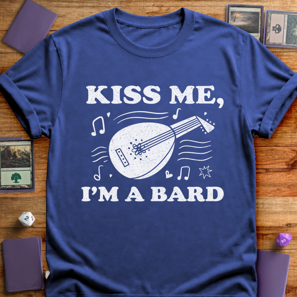 Kiss Me I'm a Bard - Metro Blue