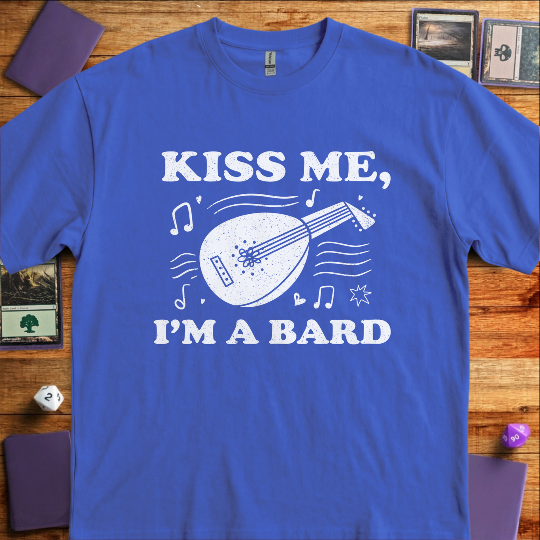 Kiss Me I'm a Bard - Metro Blue