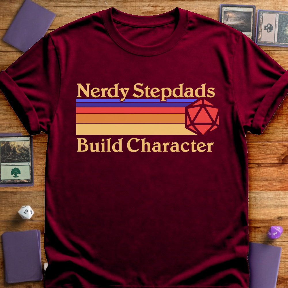 Nerdy Stepdads - Maroon