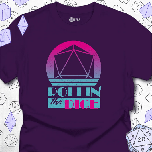 80s Rollin' the Dice T-Shirt - GG Tees