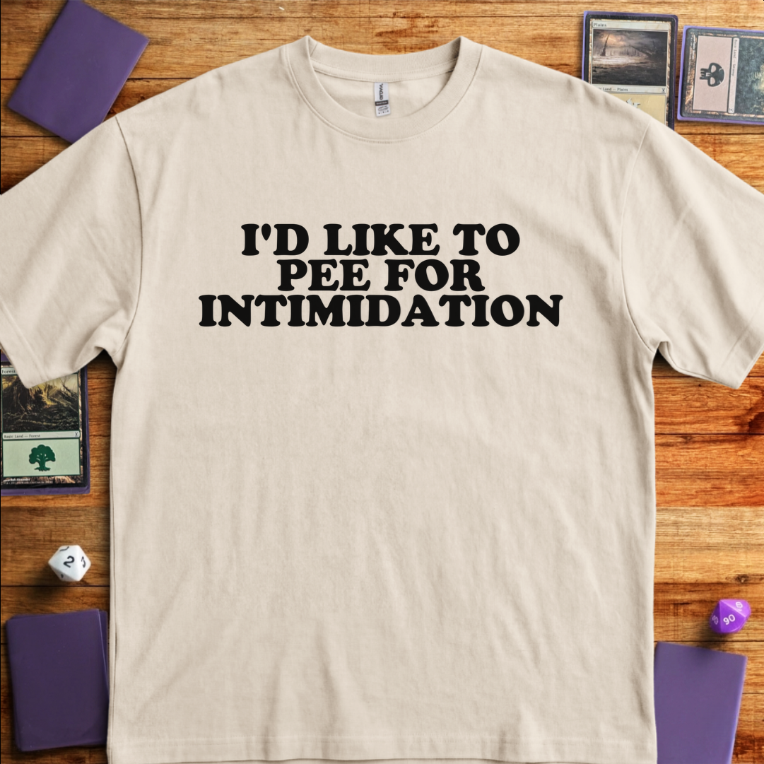 Pee For Intimidation - Sand