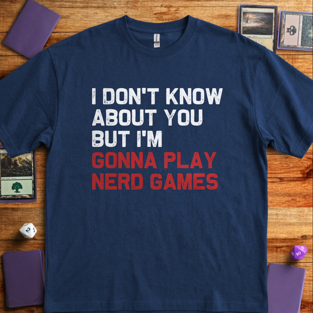 Play Nerd Games - Navy