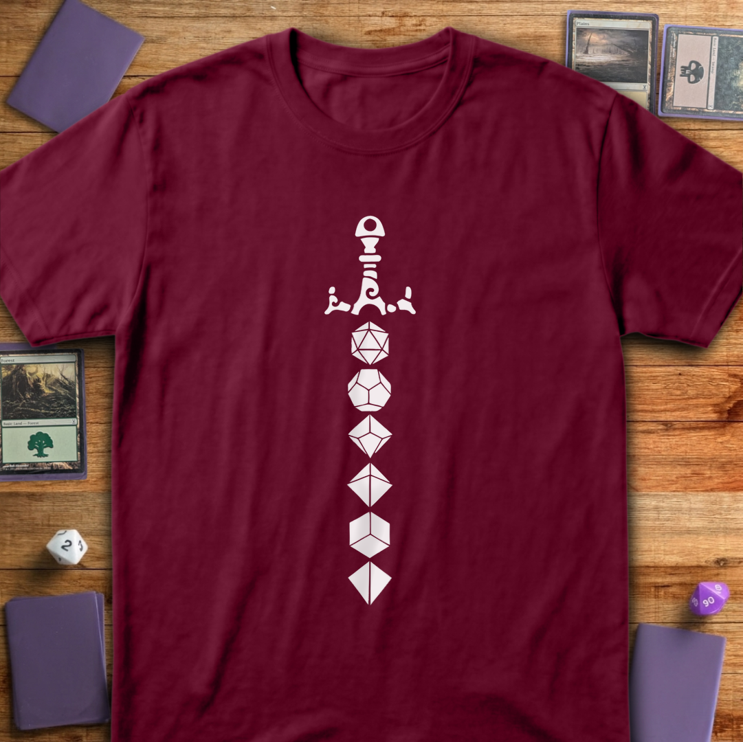 Roll for Damage - Maroon