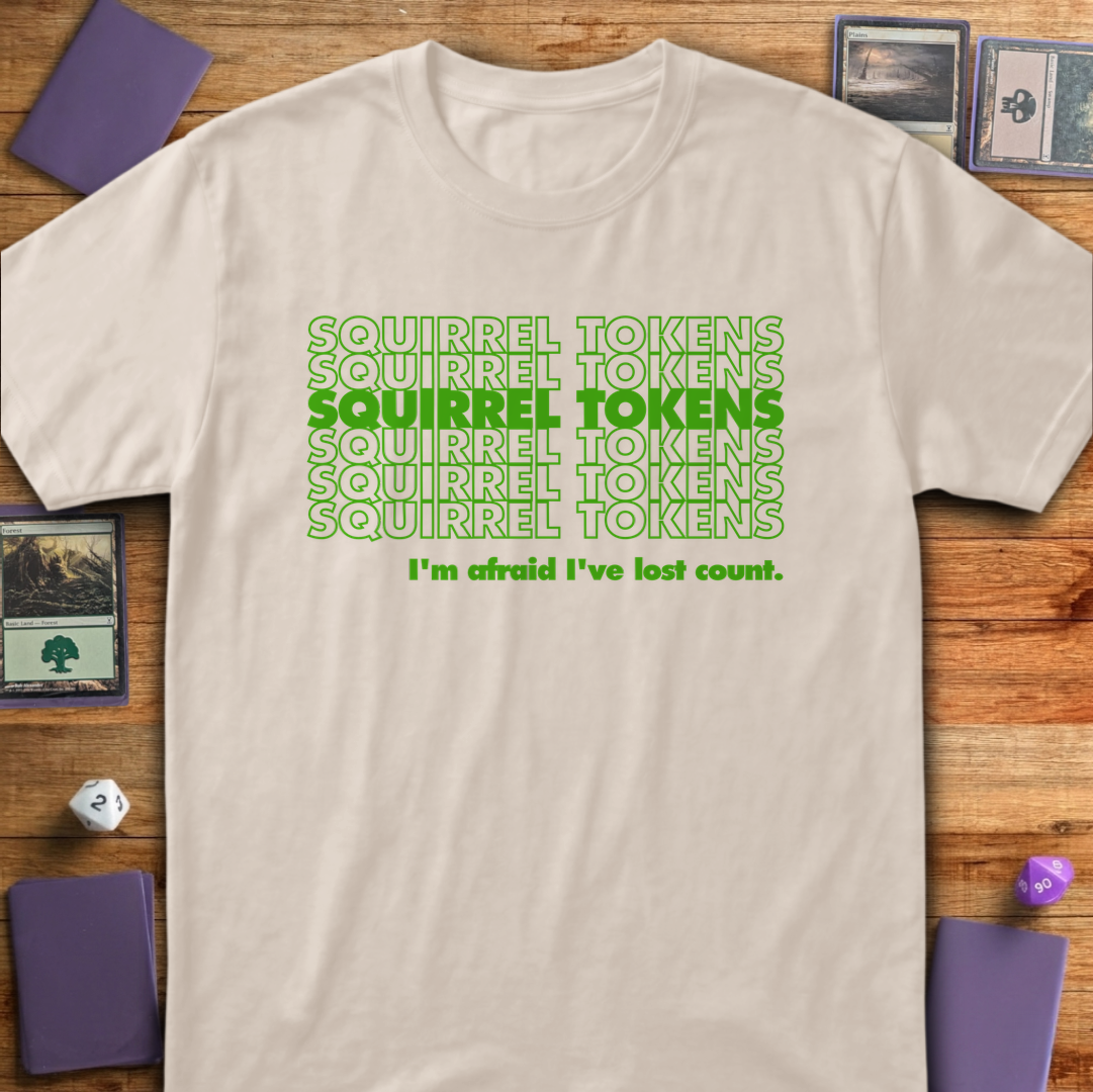 Squirrel Tokens - Sand