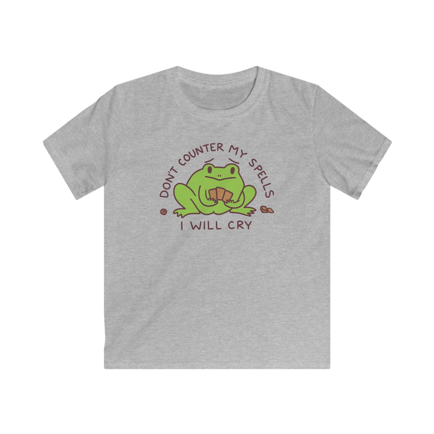 Don't Counter My Spells Kids Softstyle Tee