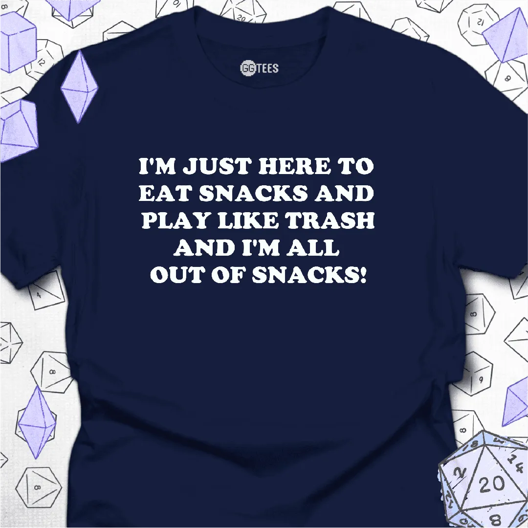 All Out of Snacks T-Shirt - GG Tees
