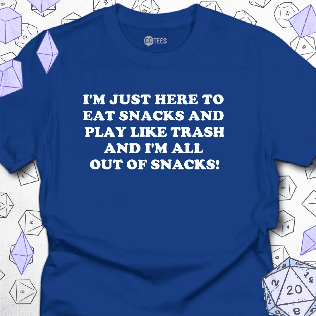 All Out of Snacks T-Shirt - GG Tees