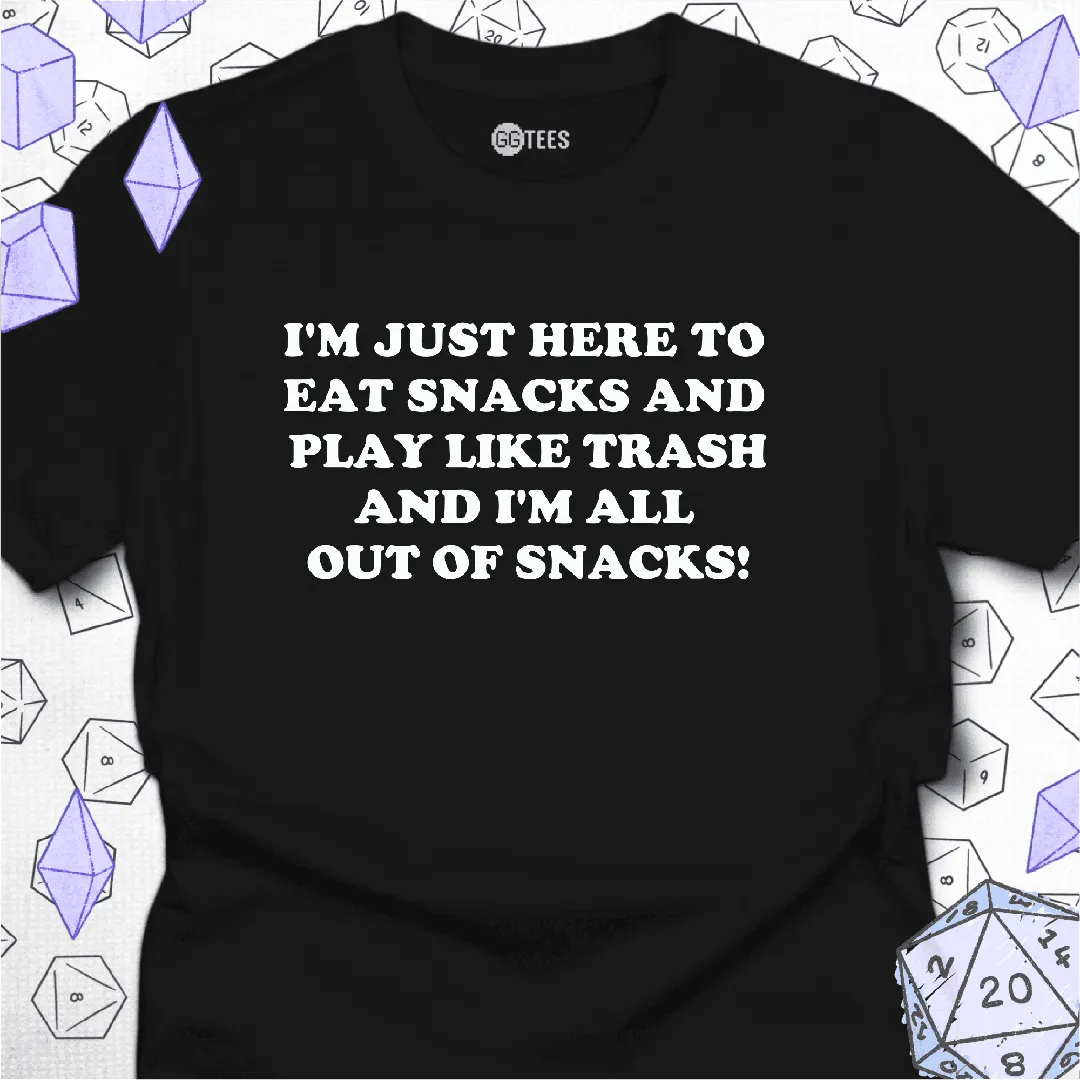 All Out of Snacks T-Shirt - GG Tees