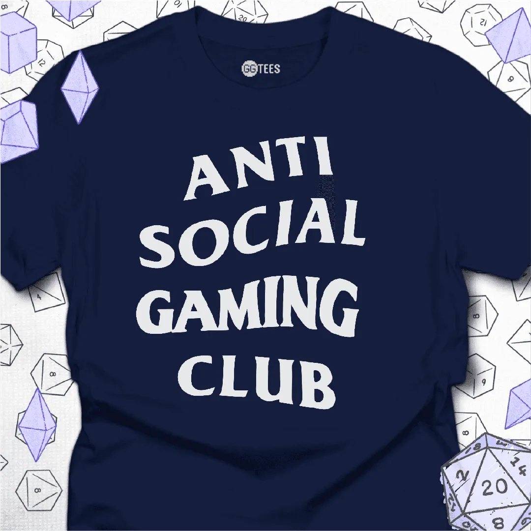 Anti Social Gaming Club T-Shirt - GG Tees