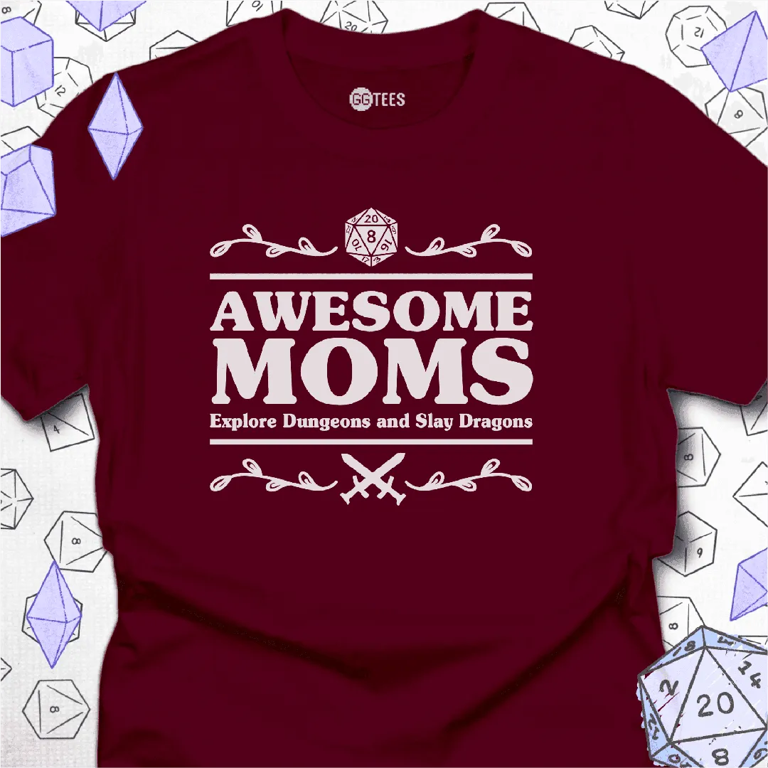 Awesome Moms T-Shirt - GG Tees