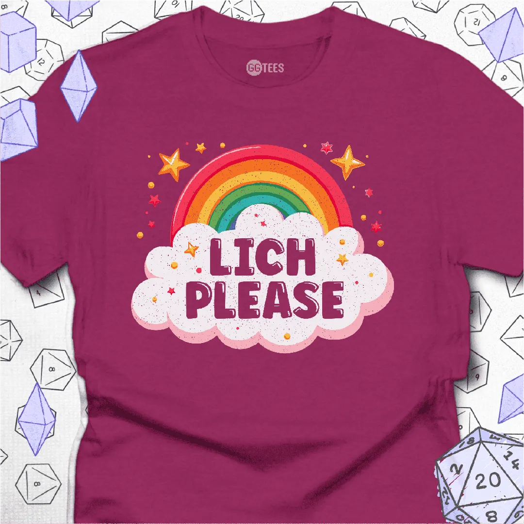Lich Please T-Shirt - GG Tees