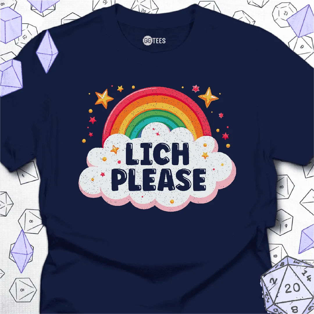 Lich Please T-Shirt - GG Tees