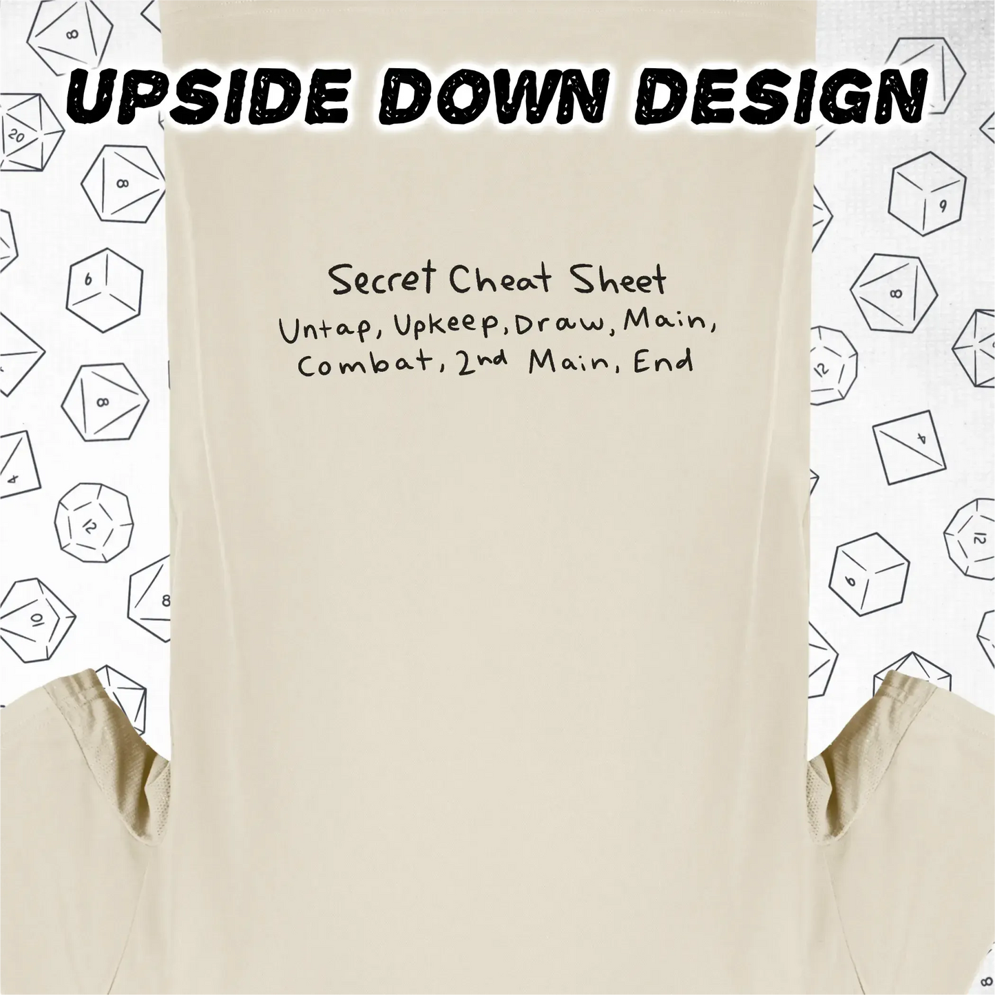 Secret Cheat Sheet - An Upside Down Design
