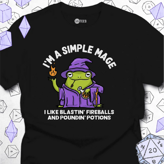 A Simple Mage T-Shirt - GG Tees