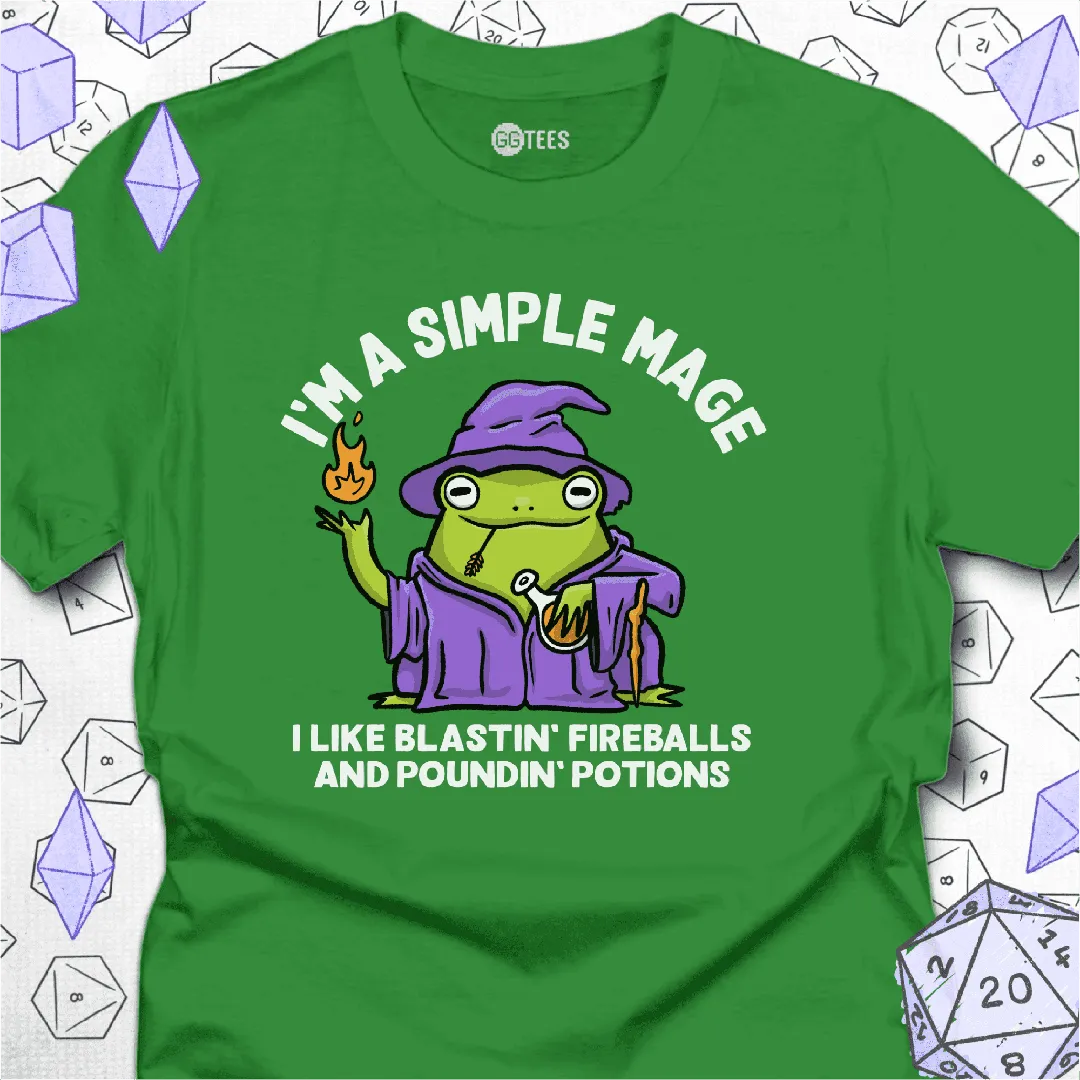 A Simple Mage T-Shirt - GG Tees