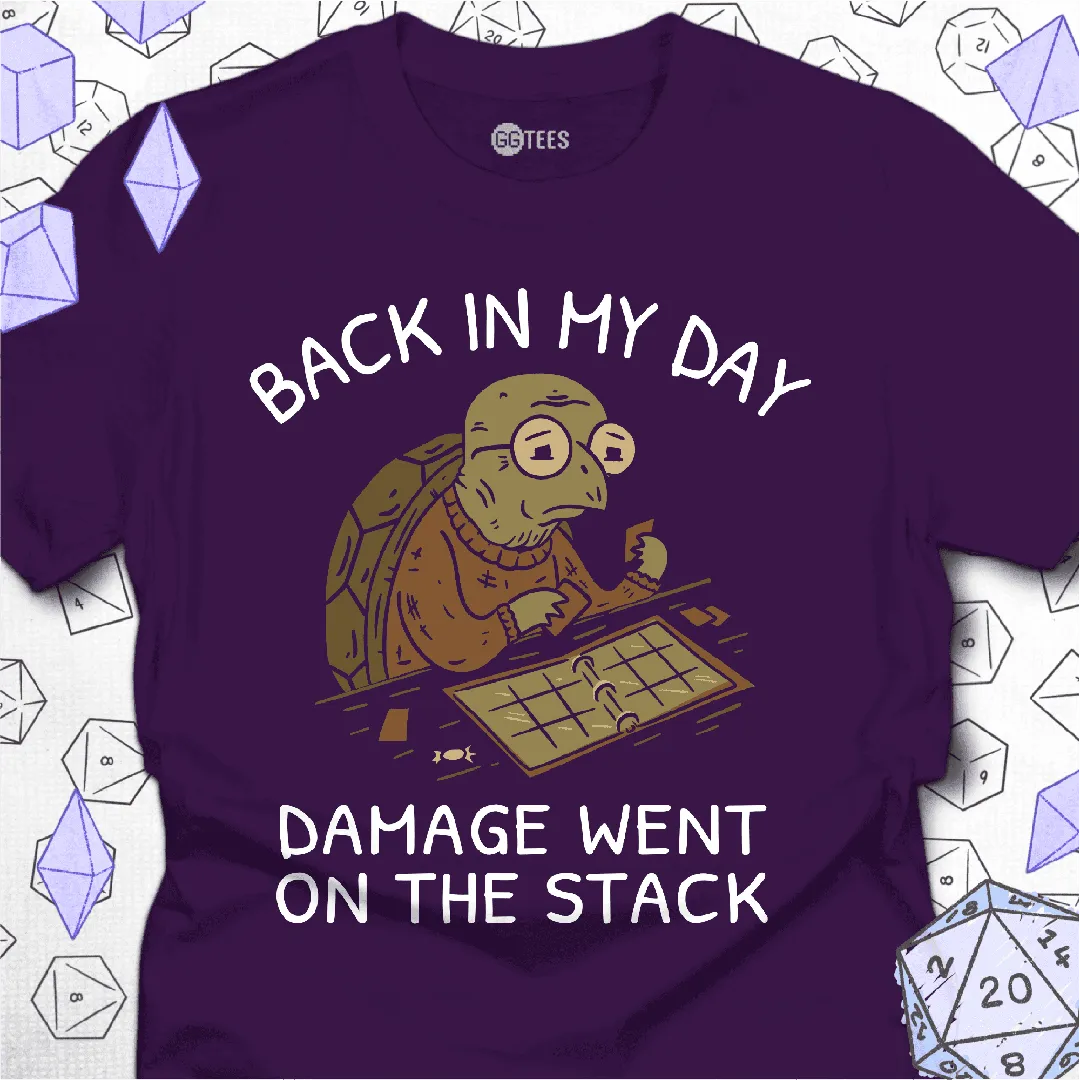 Back in My Day T-Shirt - GG Tees