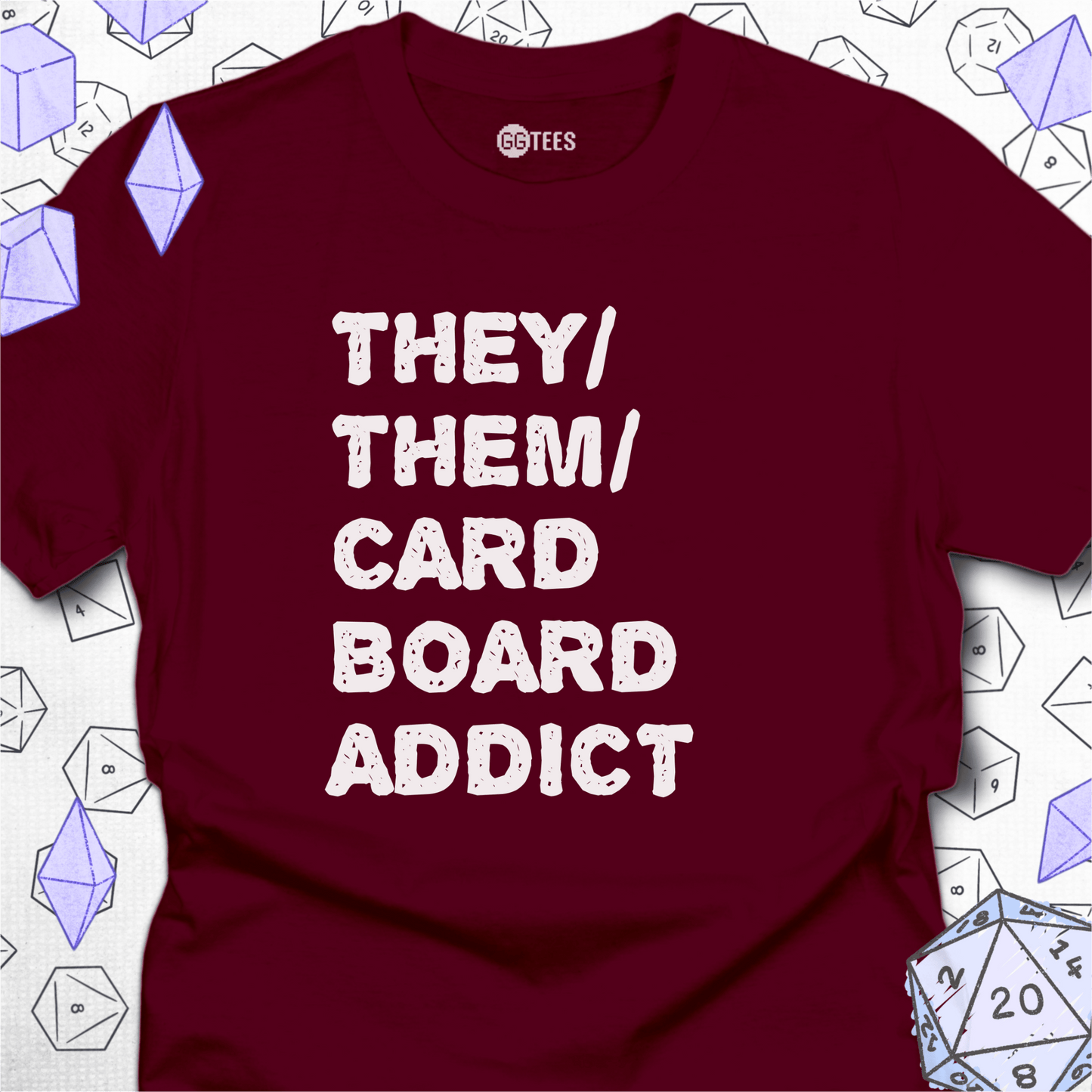 They Them Cardboard Addict T-Shirt