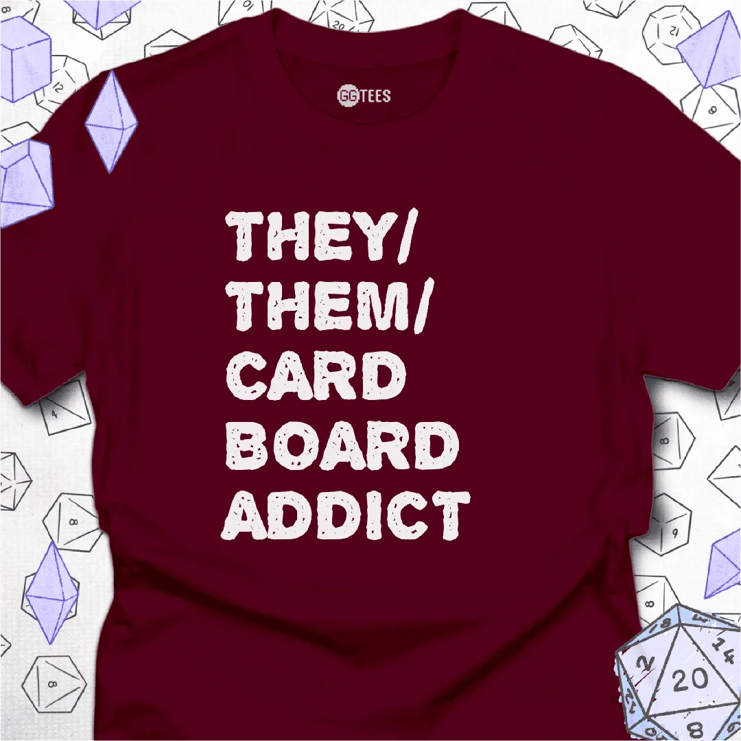 They Them Cardboard Addict T-Shirt - GG Tees