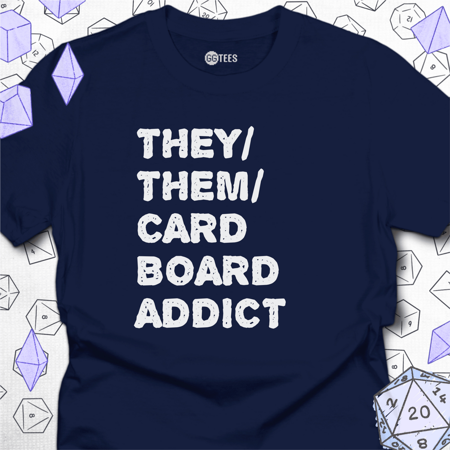 They Them Cardboard Addict T-Shirt